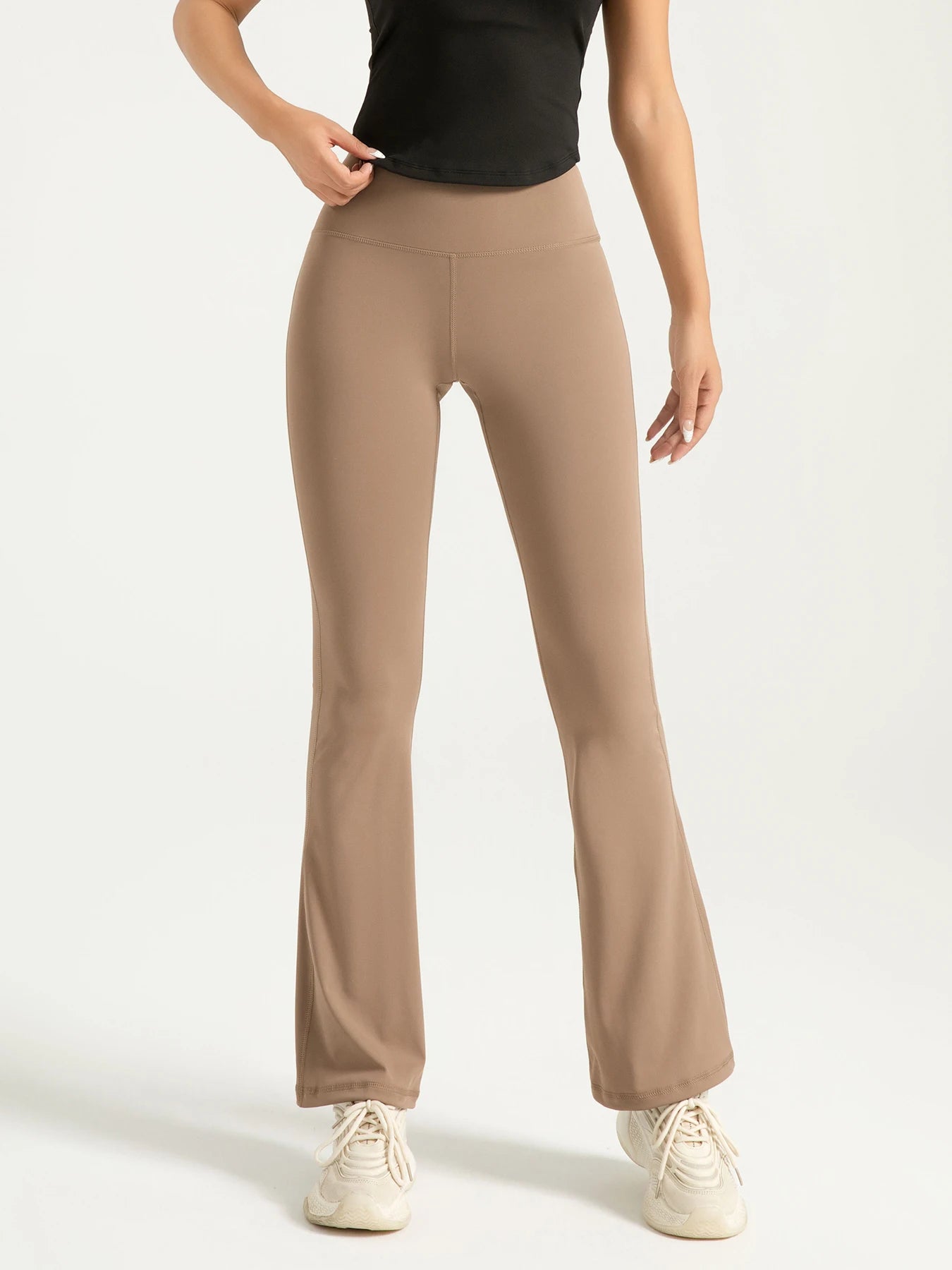 MotionEase™ FlowFlare Pants – High-Waisted Sculpt Bootcut Leggings