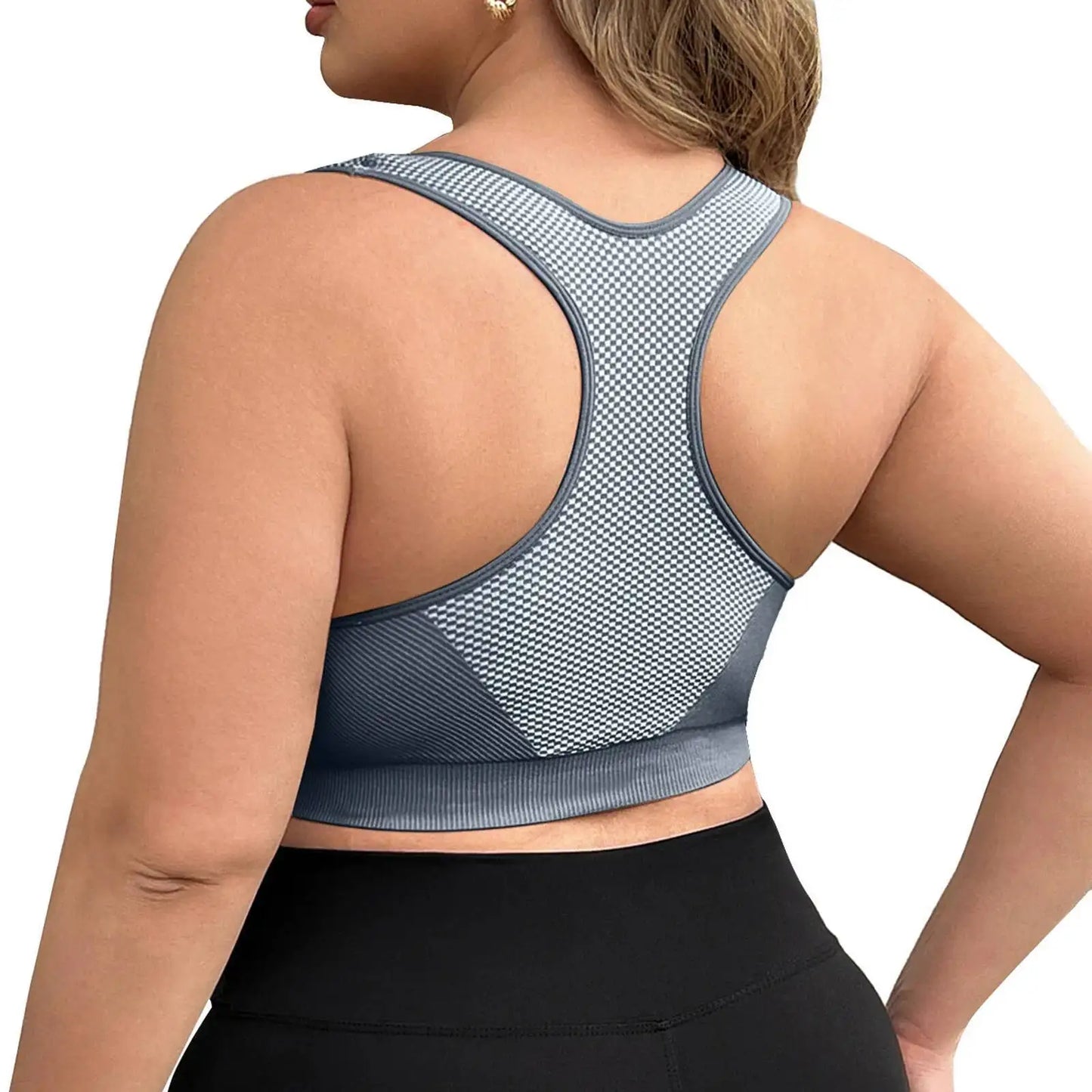 AYSOSE MotionEase™ CurveFlex Plus Sports Bra (L–3XL)