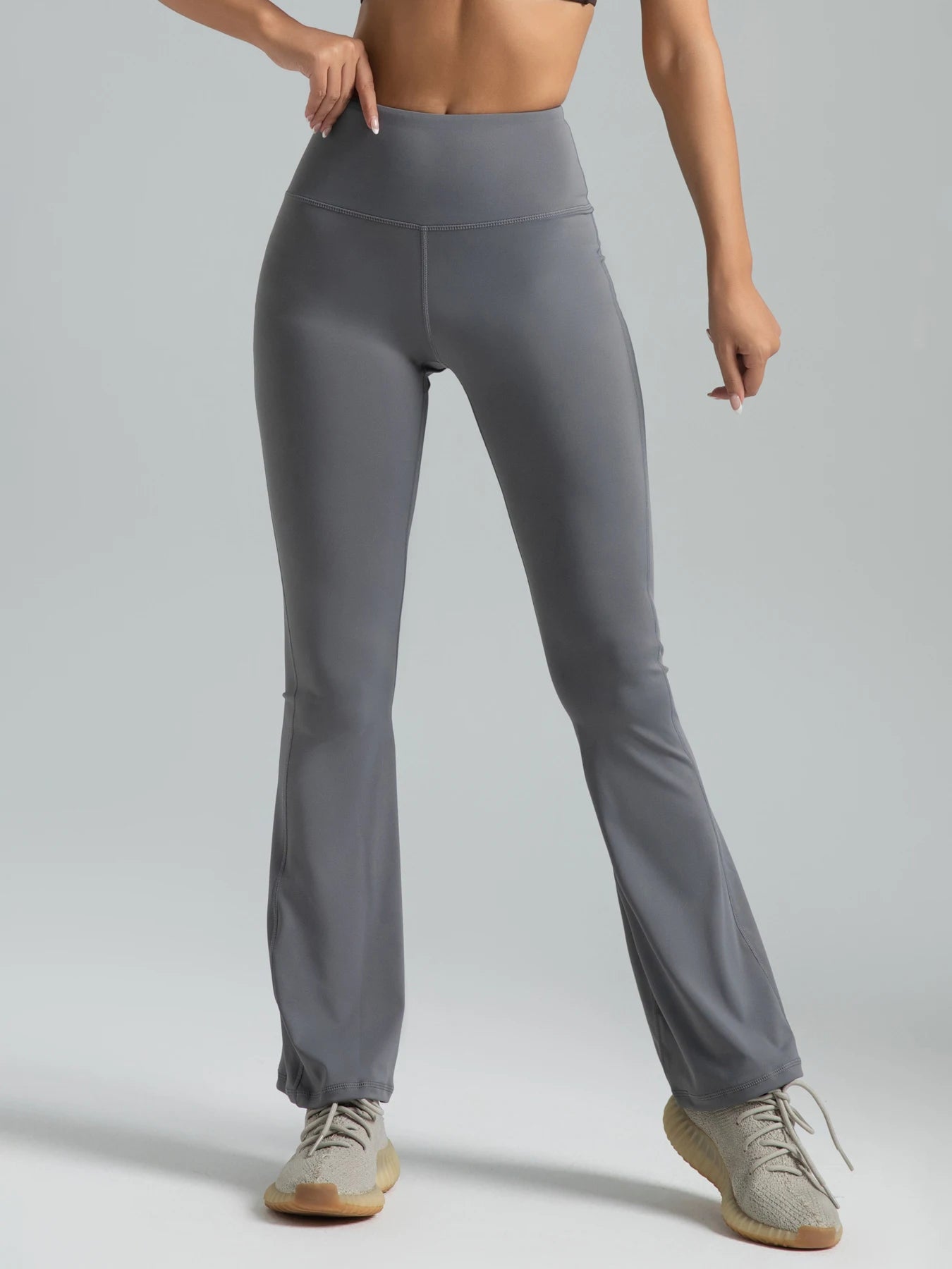 MotionEase™ FlowFlare Pants – High-Waisted Sculpt Bootcut Leggings