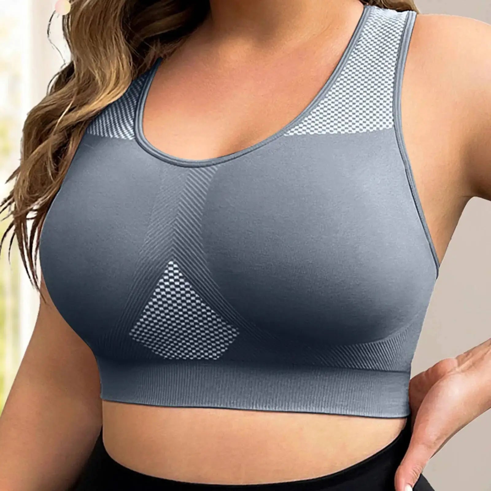 AYSOSE MotionEase™ CurveFlex Plus Sports Bra (L–3XL)