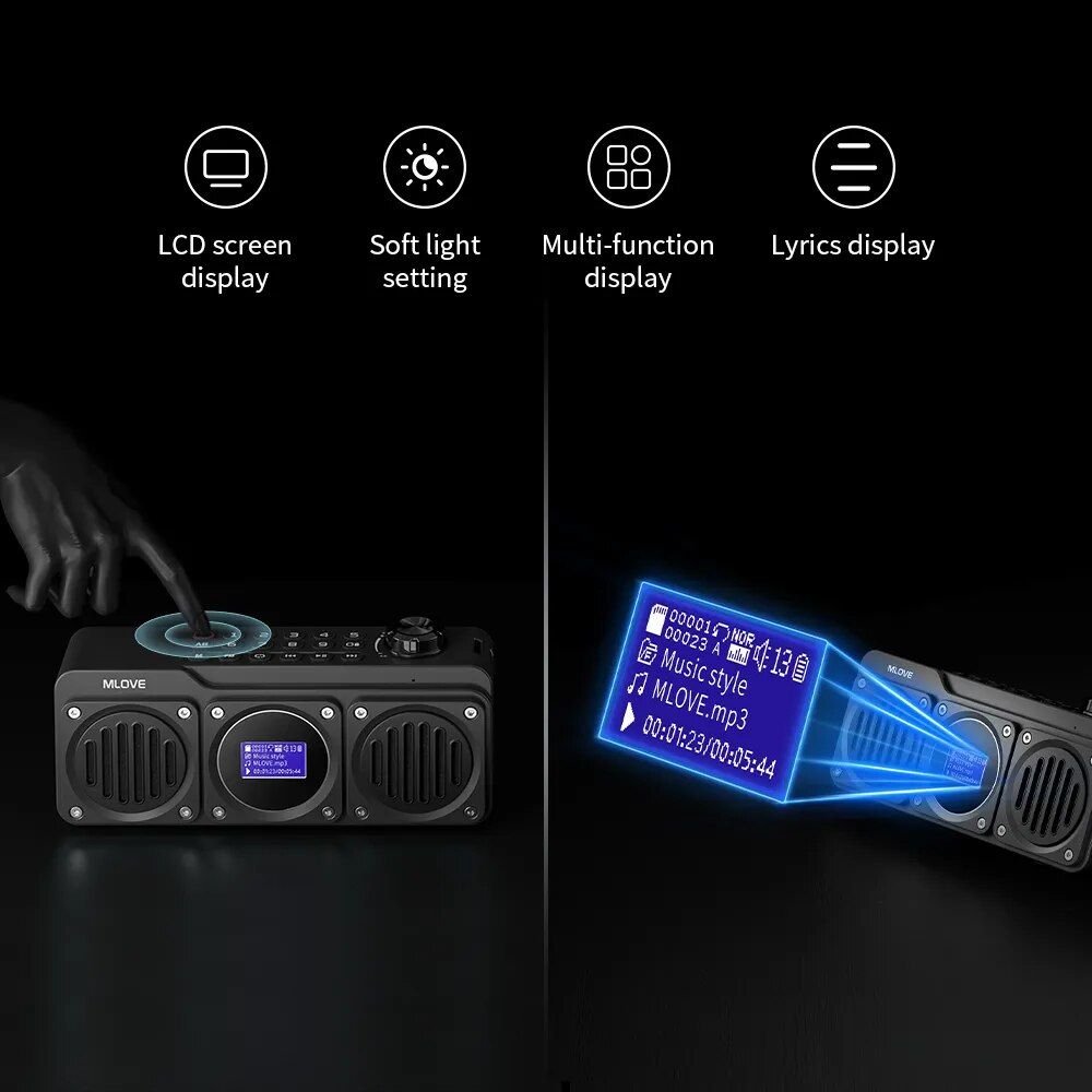 Bluetooth Speaker Radio