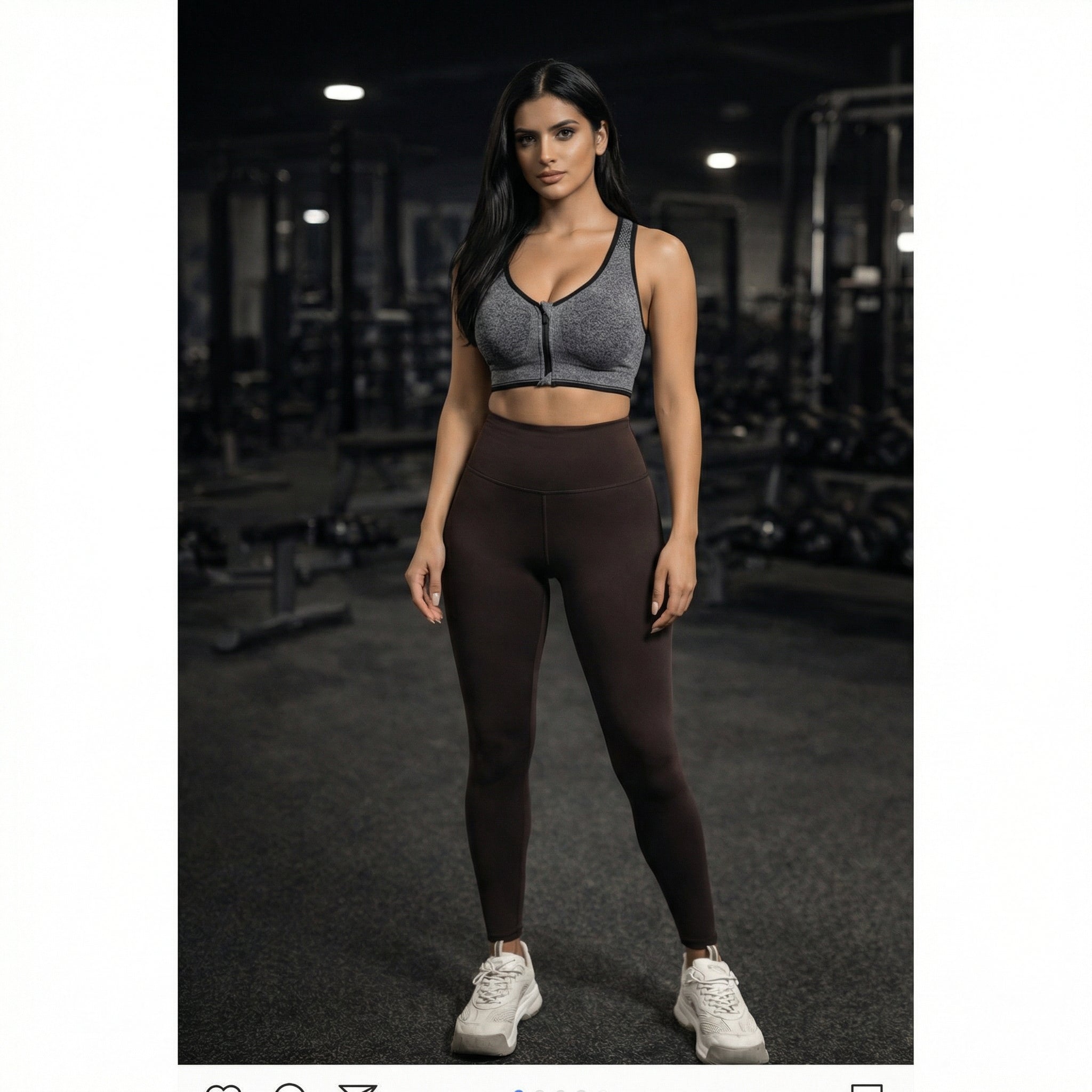AYSOSE MotionEase™ FrontZip High-Impact Sports Bra