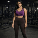 AYSOSE MotionEase™ FrontZip High-Impact Sports Bra