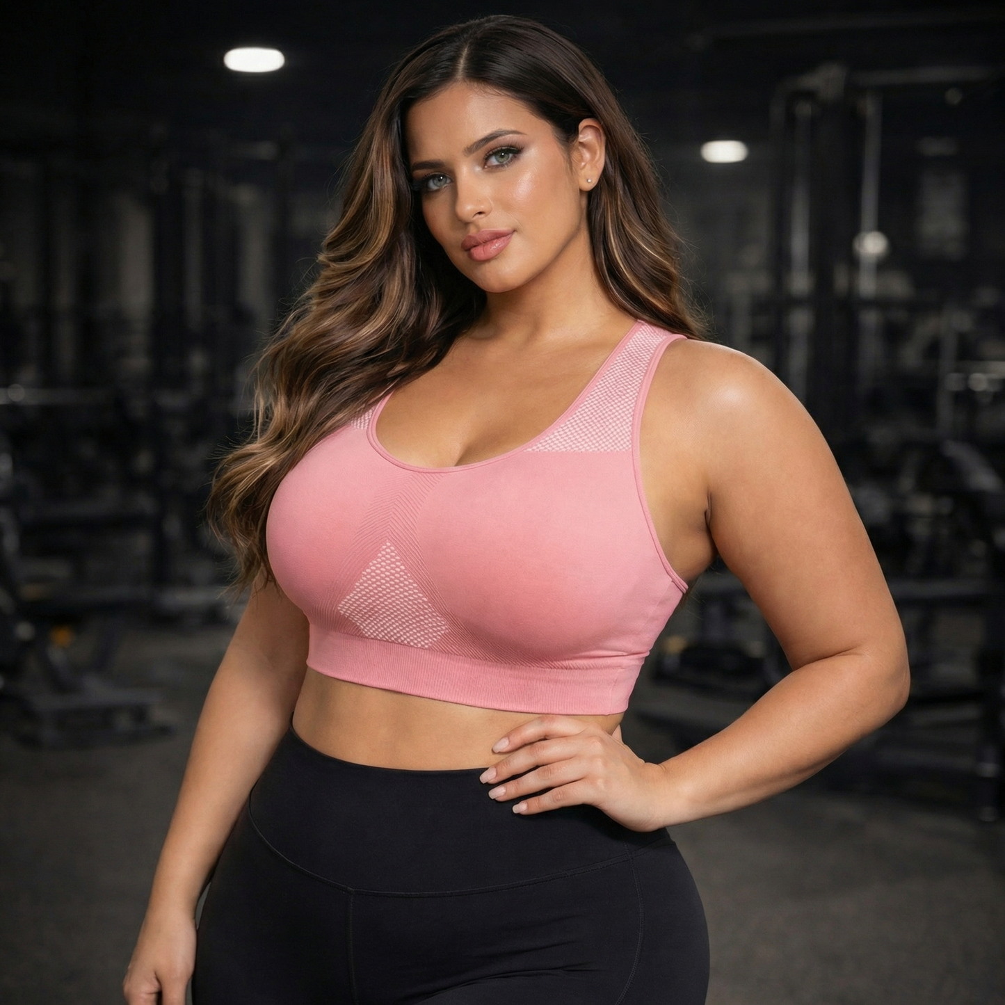 AYSOSE MotionEase™ CurveFlex Plus Sports Bra (L–3XL)