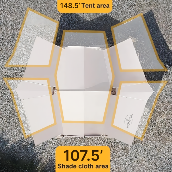 Living Room Outdoor Family Shelter Tent - Image 5