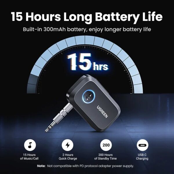 Wireless Bluetooth Car Receiver Adapter: Enjoy Hands-Free Music & Calls - Image 7