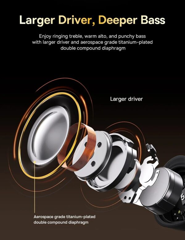 Wireless Noise Cancelling Sport Earbuds with Long Battery Life and Bluetooth 5.3 - Image 11