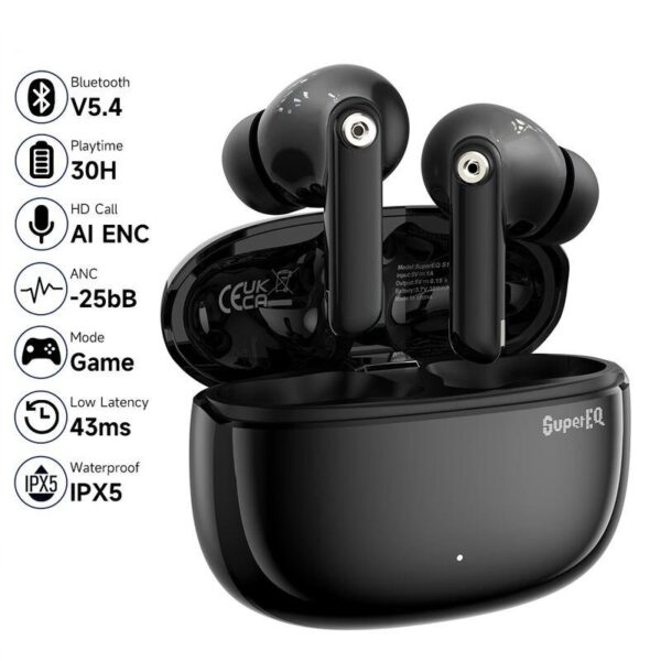 Advanced TWS Earphones with Active Noise Cancellation & Game Mode - Image 2