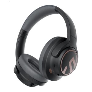 Bluetooth 5.3 Hybrid ANC Wireless Headphones with 123H Playtime & Multipoint Connection