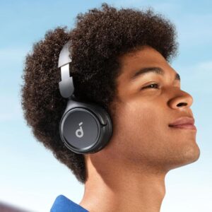 Wireless Bluetooth 5.3 On-Ear Headphones with Pure Bass and Long-Lasting Battery