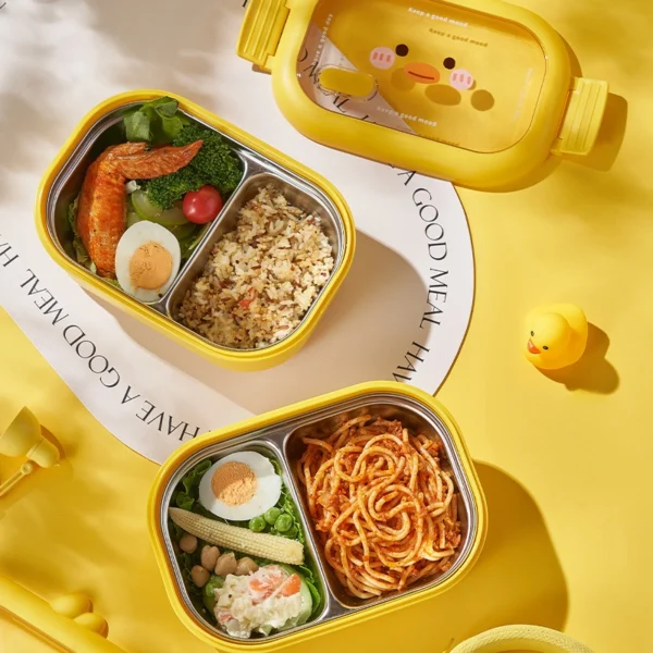 1000ML Stainless Steel Bento Lunch Box - Image 2