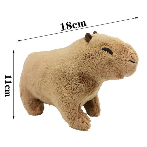 Adorable 18cm Capybara Plush Toy - Perfect Christmas Gift for Kids! - Image 8