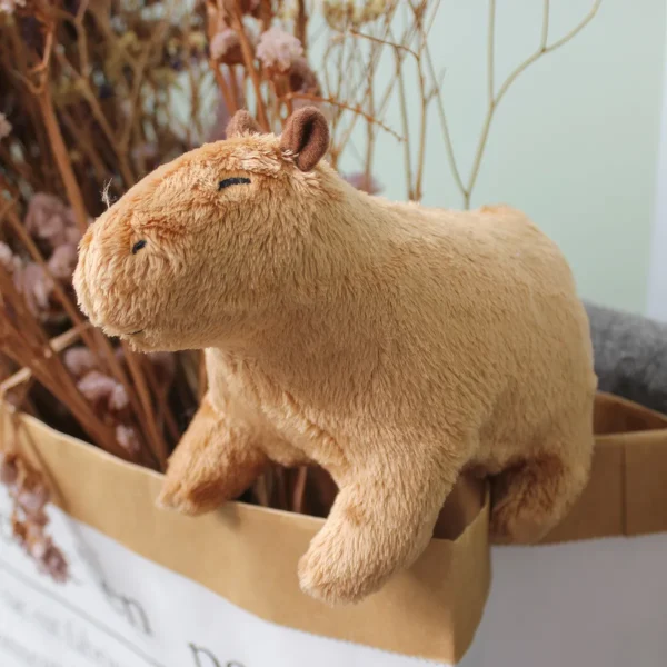 Adorable 18cm Capybara Plush Toy - Perfect Christmas Gift for Kids! - Image 5