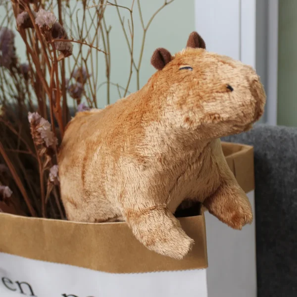 Adorable 18cm Capybara Plush Toy - Perfect Christmas Gift for Kids! - Image 4