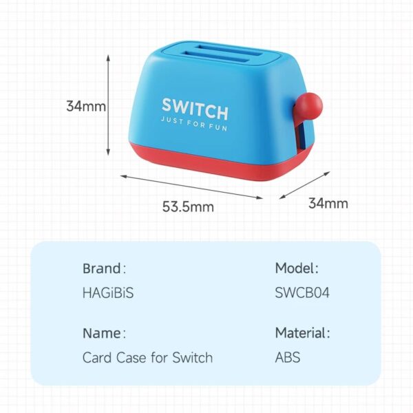 Cute Toaster Design Game Card Case for Nintendo Switch - Portable & Protective - Image 7