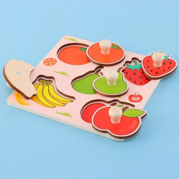 Montessori Toddler Puzzle & Cognitive Matching Cards - Image 3