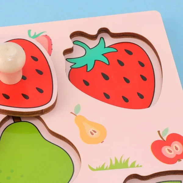 Montessori Toddler Puzzle & Cognitive Matching Cards - Image 4
