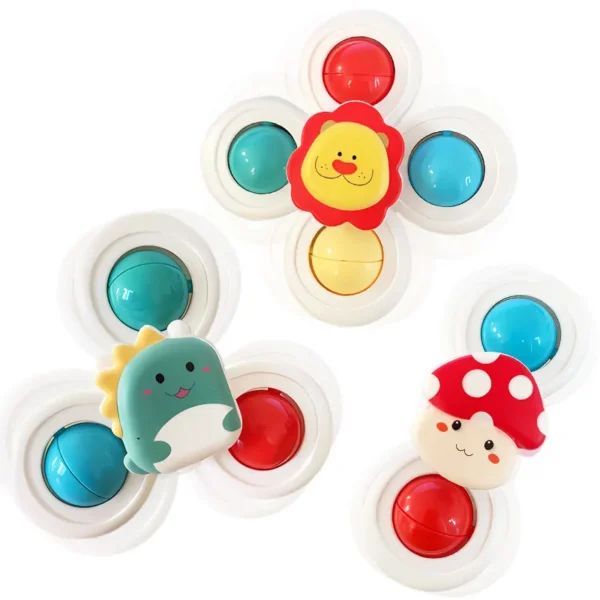 Colorful Suction Cup Spinner Toys - Image 9