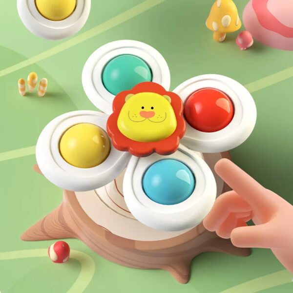 Colorful Suction Cup Spinner Toys - Image 4