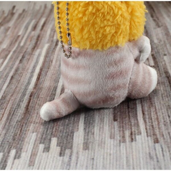 Charming Shark & Shrimp Cat Plush Keychain - Adorable Room and Bag Decor - Image 8