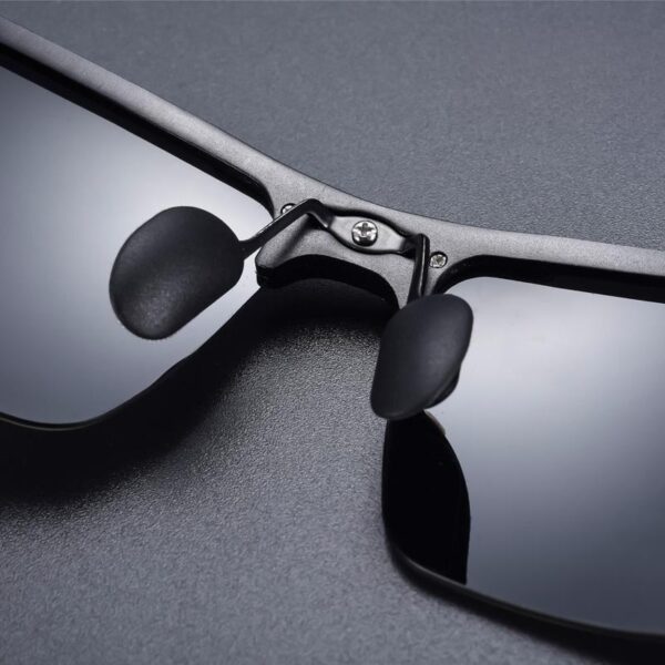 HD Polarized Pilot Sunglasses for Men - UV400 Protection Color-Changing Driving Eyewear - Image 6