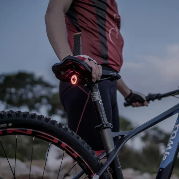 Smart Auto Brake Cycling Taillight: Illuminate Your Ride with Safety and Style - Image 4