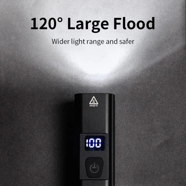 Ultra-Bright 1300 Lumen LED Bike Headlight – USB Charging & Power Bank Functionality - Image 4