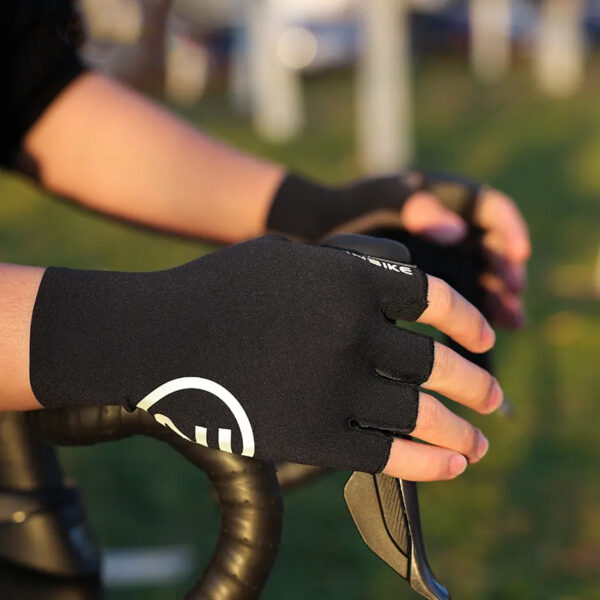 Shockproof Gel Pad Half Finger Cycling Gloves - Image 3