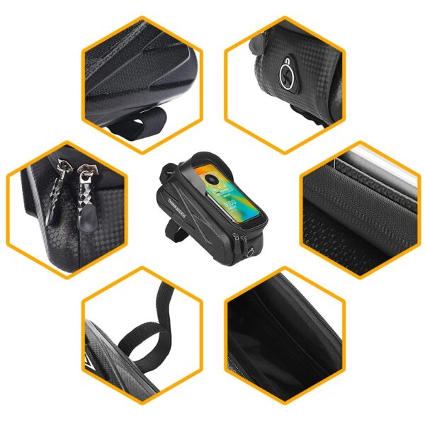Waterproof Touchscreen Bike Bag: Ultimate Cycling Accessory - Image 5