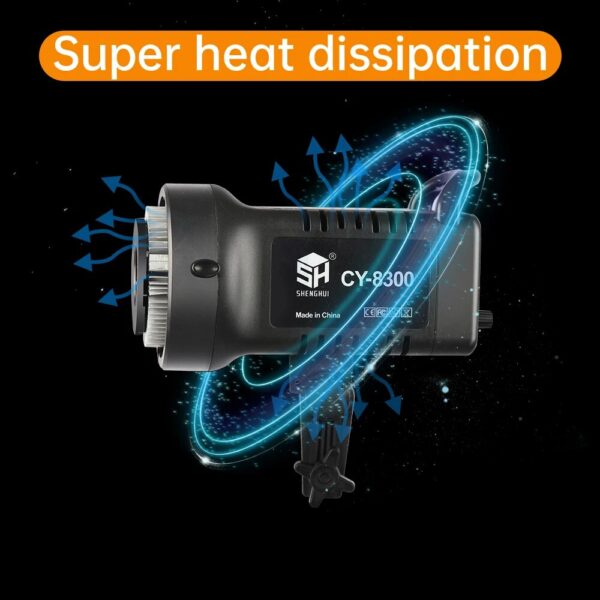 100W Daylight-Balanced LED Video Light - Perfect for Softbox, Studio, and Live Streaming - Image 3