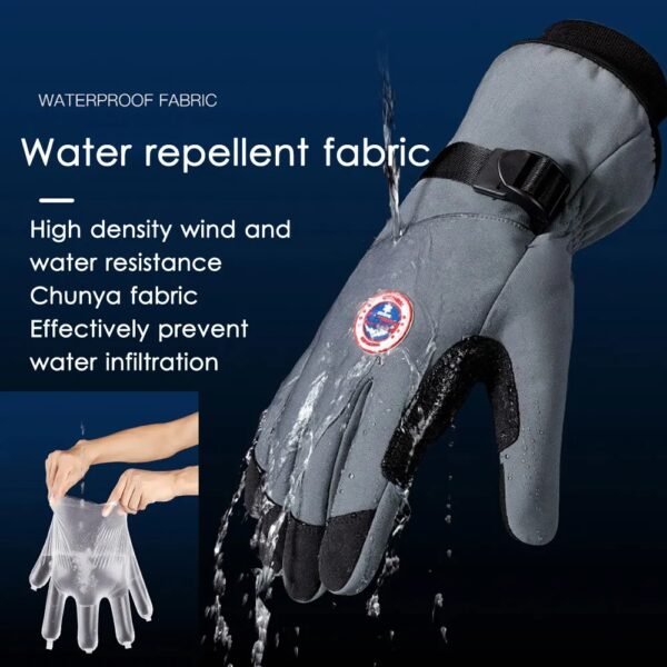 Winter Touch Screen Waterproof Gloves for Cycling, Skiing & Outdoor Sports - Image 4