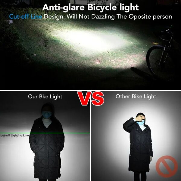 Ultra Bright 6000 Lumen Bike Light with Power Bank - Image 5