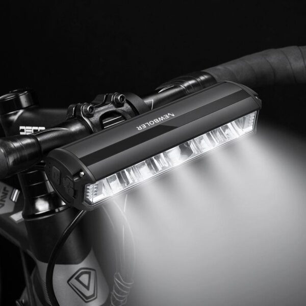 Ultra Bright 6000 Lumen Bike Light with Power Bank