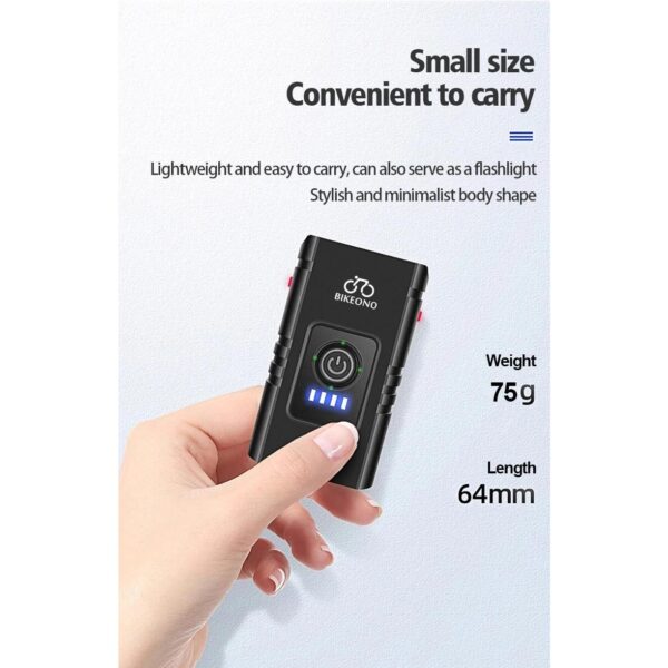 Ultra-Bright 1000LM LED Bike Light - USB Rechargeable High/Low Beam Cycling Flashlight - Image 5