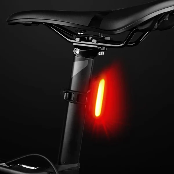Ultra-Bright USB Rechargeable Bike Tail Light - Image 2