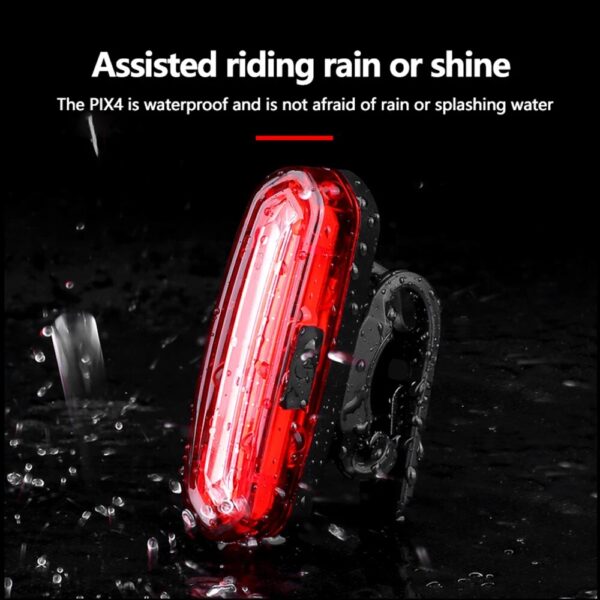 Ultra-Bright USB Rechargeable Bike Tail Light - Image 4