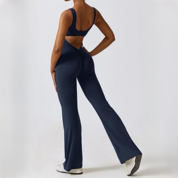 Women's All-Season Yoga Jumpsuit: One-Piece Fitness & Dance Bodysuit - Image 5
