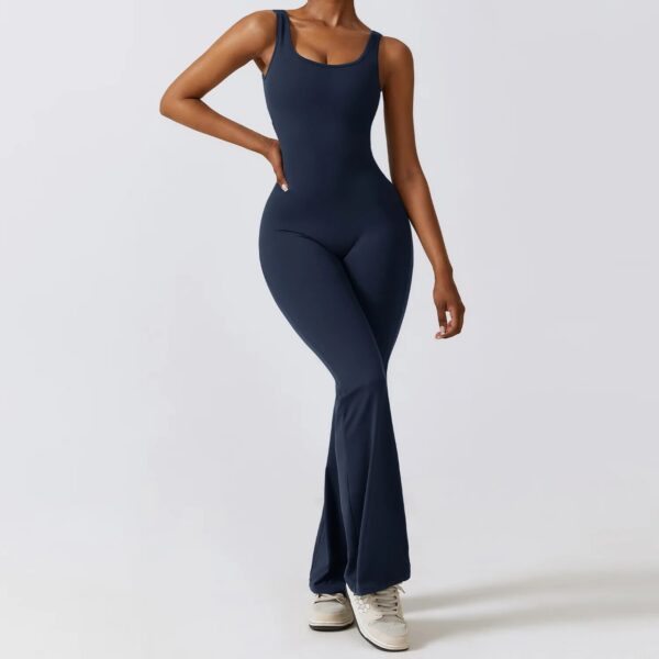 Women's All-Season Yoga Jumpsuit: One-Piece Fitness & Dance Bodysuit - Image 2