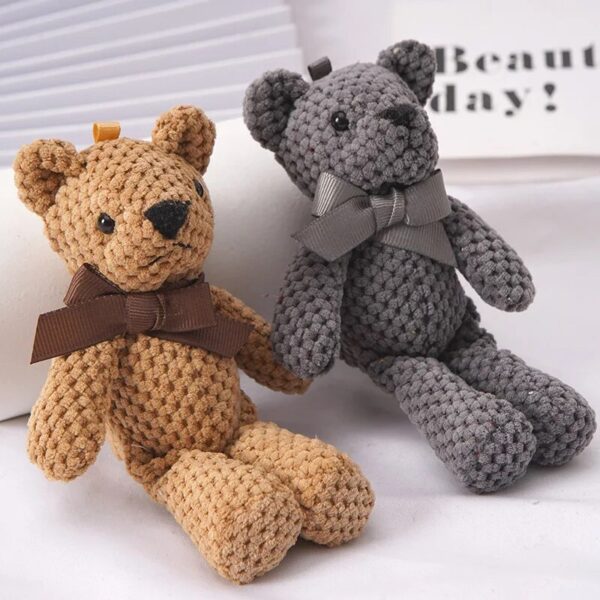 Cute Dress Rabbit Pendant Teddy Bear Plush Toy - 16-20CM - Image 4