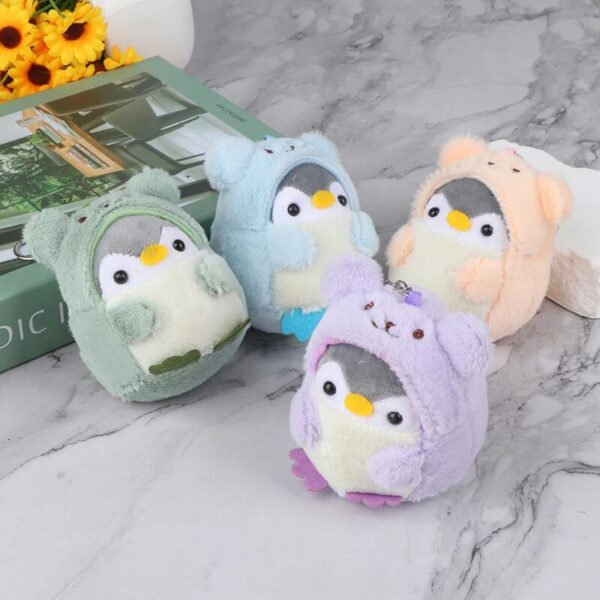 Cute Penguin Plush Doll Keychain - Fun Bag and Car Accessory - Image 4