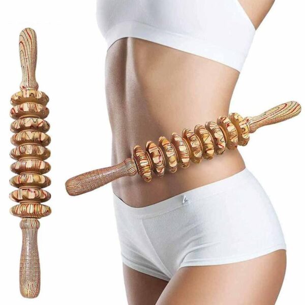 Wooden Therapy Massager Roller: Unlock Your Body's Potential - Image 3