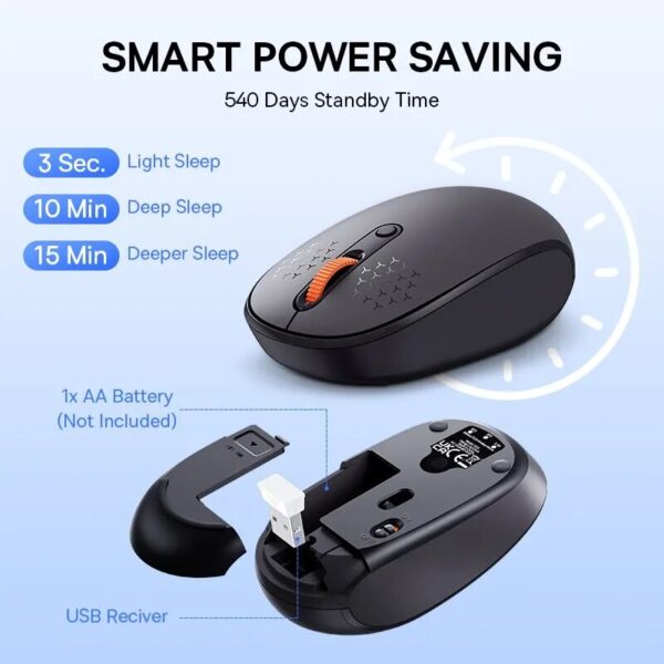 Wireless Bluetooth 5.0 Silent Click Mouse - Image 6