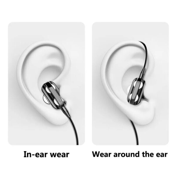 3.5mm HiFi Stereo Wired Earphones with Quad-Core Sound & In-line Mic - Image 9